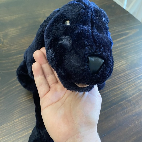 Folkmanis Puppet Black Labrador‎ 15" very soft - Picture 10 of 10